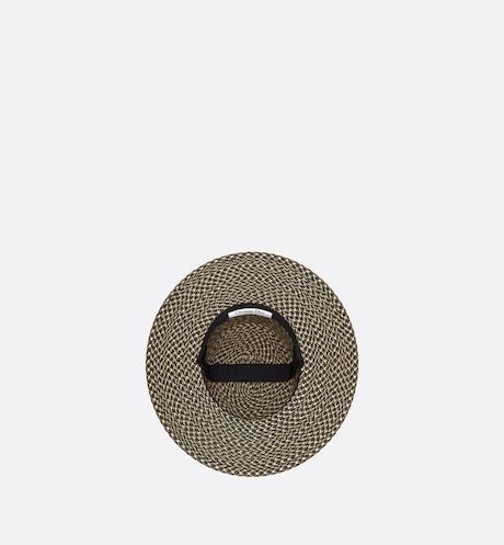 dior homme wide brim hat|Diorodeo Large Brim Hat Black and Beige Technical Fabric .